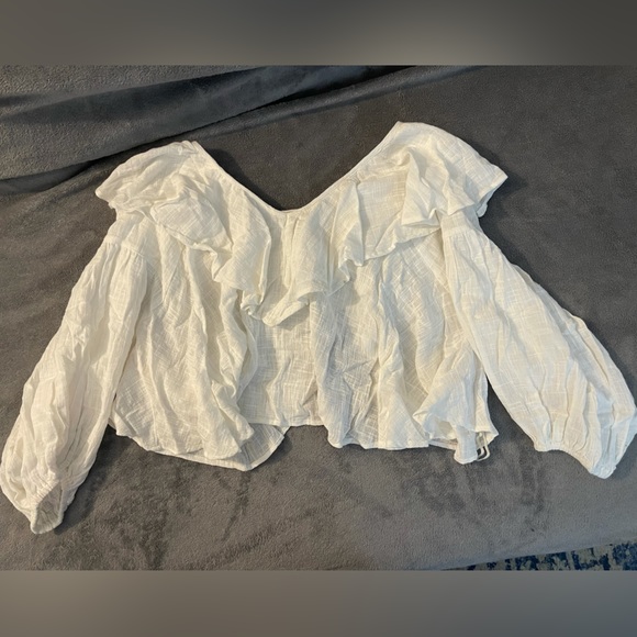 NWT Free People White Top • Size Small - Picture 6 of 7